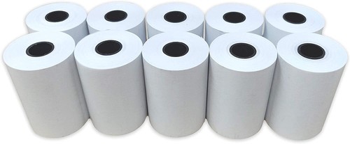 Papier rouleaux carte bleue - papier,