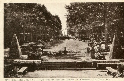 Carte becherel coin - coin, parc