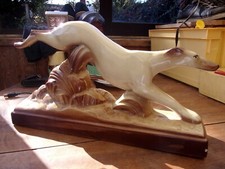 faience d art . chien livrier