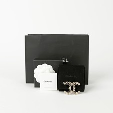 CHANEL Pince à cheveux logo