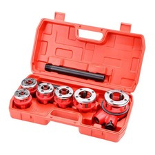 Coffret 9 pc dont 6 filières de plombier HSS D20740