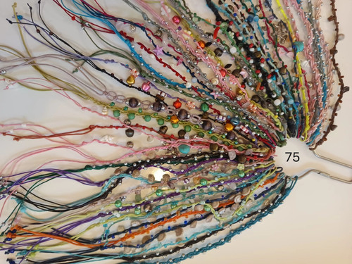 Lot bracelets macramé - 50,
