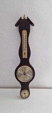 Thermomètre Baromètre en Bois - Ajoutez une Touche d'Élégance à Votre Intérieur