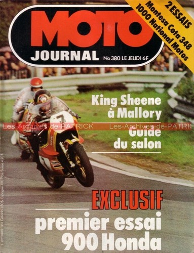 Moto journal 380 - journal, test