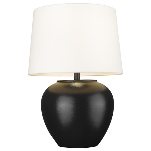 Lampe table noire et - table,
