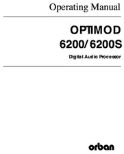 ORBAN OPTIMOD 6200 6200S