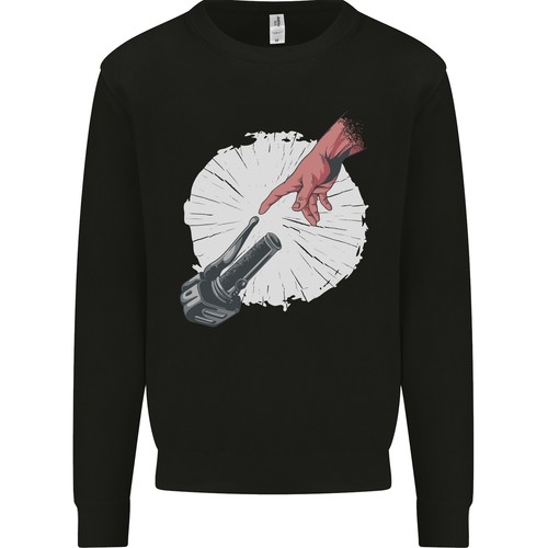 Sweat capuche amusant pour - À,