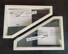 IKEA EKBY Lerberg White Metal