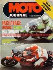 MOTO JOURNAL  285 HONDA RCB 941 KAWASAKI Z1 GODIER GENOUD CHEMARIN Bol d’Or 1976