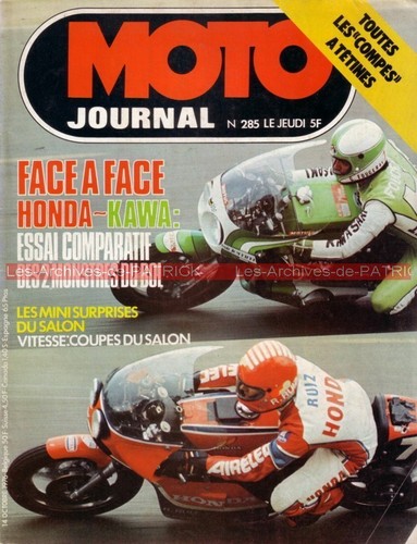 Moto journal 285 - moto, honda