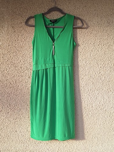 Robe verte morgan - robe, taille