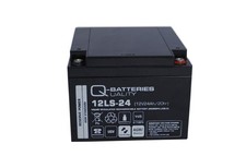 Batterie Q-Batteries 12LS-24 12V 24Ah AGM, VdS certifiée