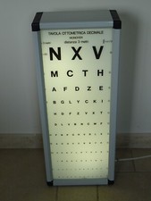 borne de lunetier ophtalmo échelle MONOYER OPTICIEN art populaire lunette
