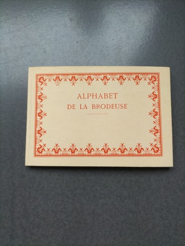 Ancien livre dmc alphabet - livre,
