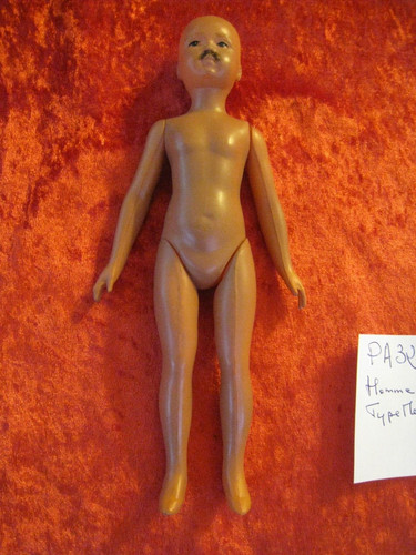 Poupée ancienne marque snf - poupée,