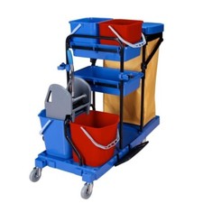 Chariot de ménage et lavage -