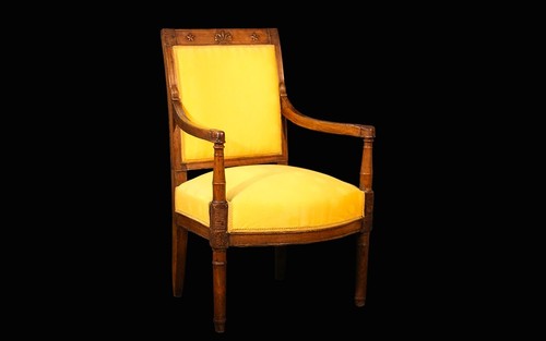 Fauteuil directoire fin - fauteuil,