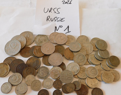 Lot roubles pièces - n°1,