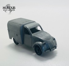 CITROEN 2CV #15 PLASTIQUE 1/43