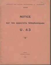 NOTICE SUR LES APPAREILS