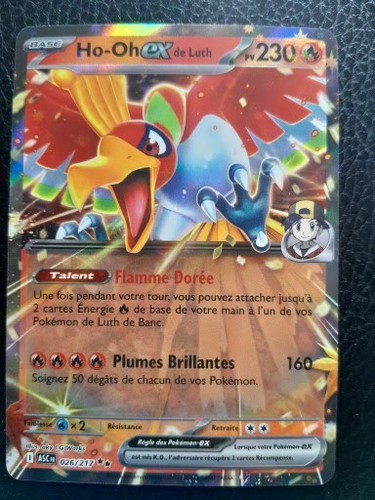 Carte pokémon ex de - pokémon, ho-oh