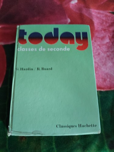 Livres scolaires today cours - scolaires,