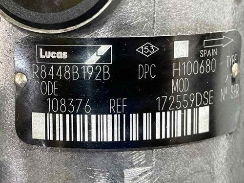 R8448b192b pompe injection - pompe,