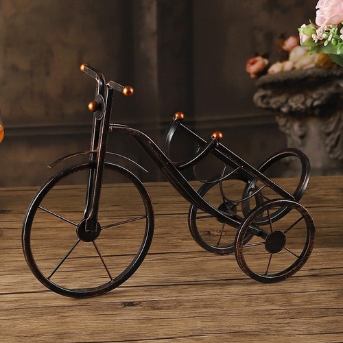 Porte vin tricycle fer - vin,