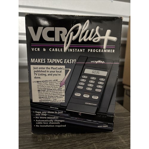 Gemstar vcr plus - gemstar,