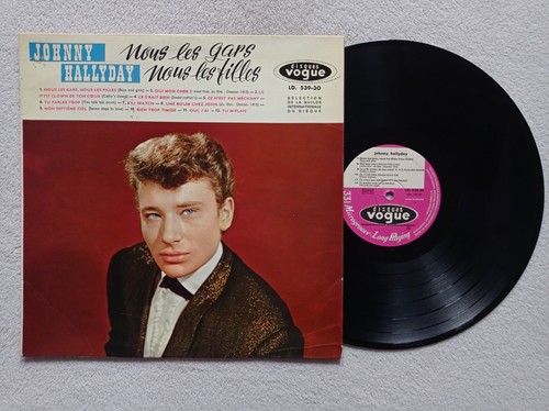 33t johnny hallyday - lp,