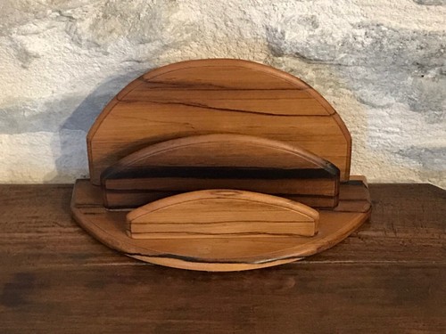 Porte courrier bois - porte-courrier, en