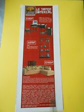 Publicité 1998  La Maison Coloniale Le Japon Impérial