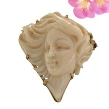 Broche Artisanal en OR Jaune