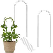 Supports treillis pour plantes grimpantes lot de 2 avec sangles d'installation