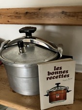 SUPERBE COCOTTE MINUTE SEB 8L VINTAGE 8 LITRES AVEC PETIT LIVRE DE RECETTES