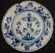 Assiette ancienne 18-19ème
