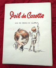 Poil de Carotte par Jules RENARD illustré  50 dessins POULBOT N° 936 1947 28