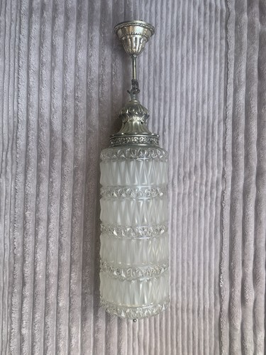 Lampe suspension verre - suspension,