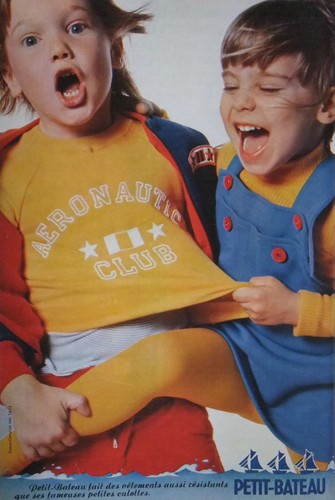 Publicité petit bateau - petit,