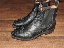 SANTONI chelsea boots black