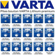 Piles boutons VARTA : CR2032