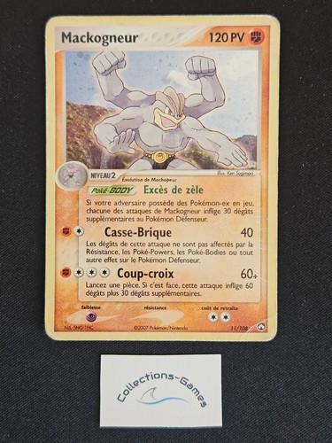 Carte pokémon mackogneur - carte,