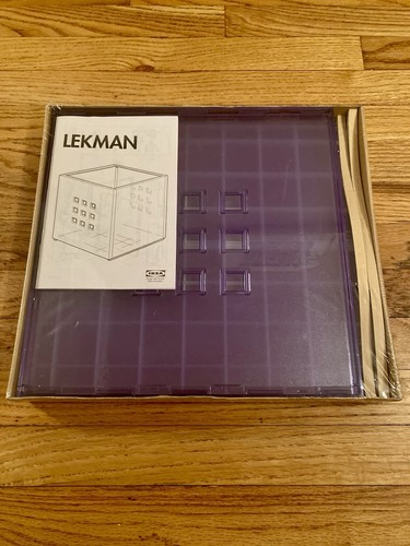Ikea lekman purple - purple, storage