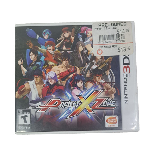 Project zone nintendo - x,