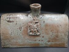 Belle bouillotte en céramique et son décor aigle couronné