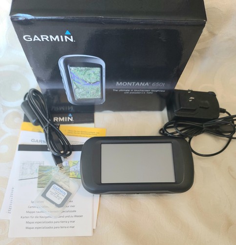 Garmin montana 650t - gps, &