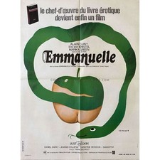 EMMANUELLE Affiche de film  - 60x80 cm. - 1974 - Just Jaeckin, Sylvia Kristel
