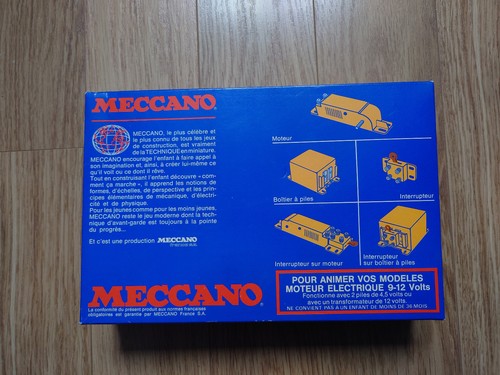 Meccano moteur plat - plat, /