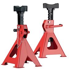 Wiltec Set 2 Chandelles de levage 2T 4,7 kg Hauteur 280-425 mm Cric Auto Garage