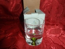 partylite  porte bougie pot fusion vert